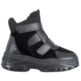 Bona Schwarze Fashion Booties