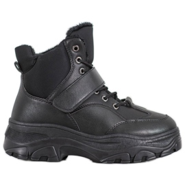 Bona Schwarze Fashion Booties