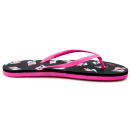 Aqua-Speed ​​​​Napoli W 40874-49564 Flip-Flops schwarz rosa