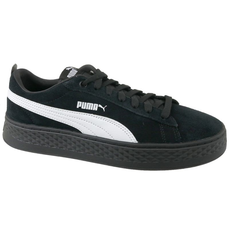 Puma Smash Platform Wildleder M 366488 02 schwarz