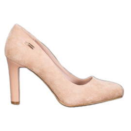Sergio Leone Modische Pumps braun