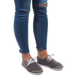 Lycra CC8518 Graue Schnürsneaker