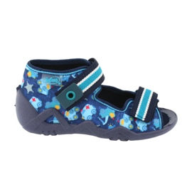 Befado Kinderschuhe 250P090 marineblau blau mehrfarbig