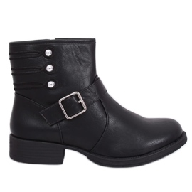 Schwarze Militärstiefel ZW08 Schwarz