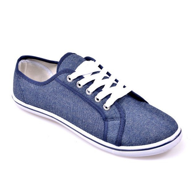 Denim G1 Blaue Turnschuhe
