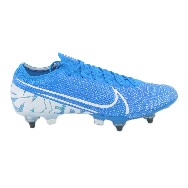 Nike Mercurial Vapor 13 Elite SG-Pro Ac M AT7899 414 Fußballschuhe blau
