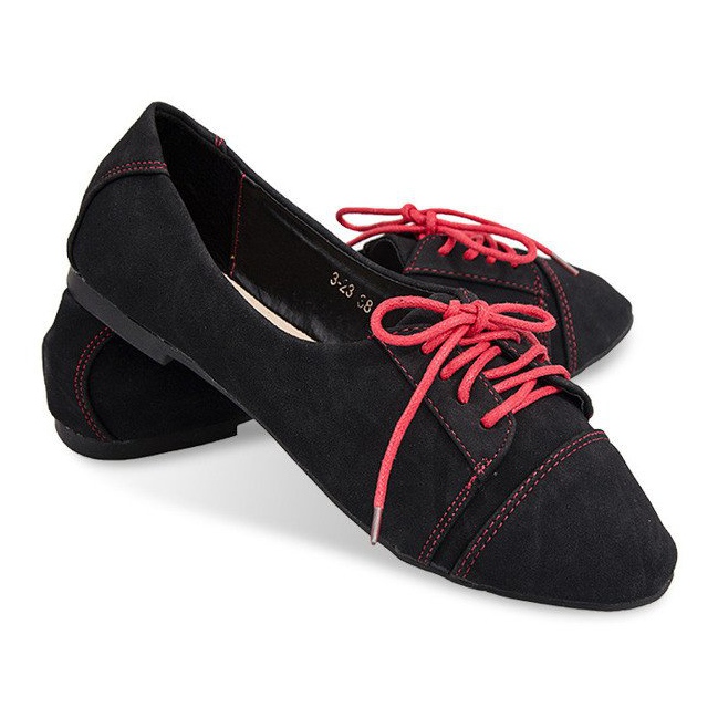 Jazz Sneaker 3-23 Schwarz rosa