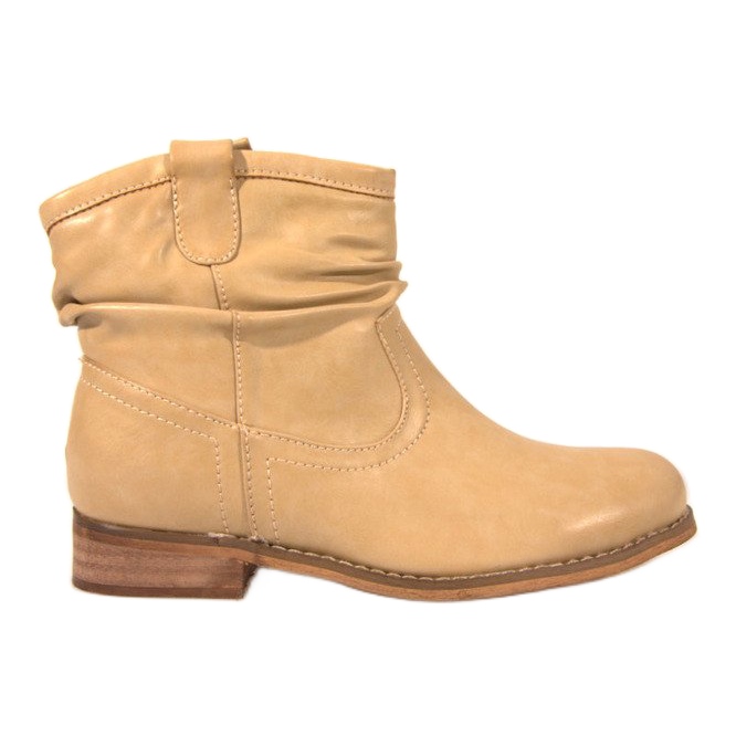 Schöne Stiefel 7376 Beige