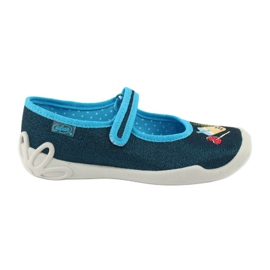 Befado Kinderschuhe 114Y385 marineblau blau