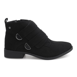 Elegante Stiefel B7330 Schwarz