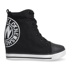 Modische Sneaker Tlck Schwarz