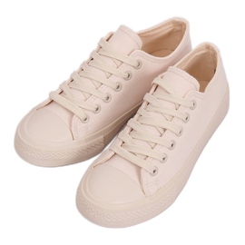 Beige Sneakers für Damen PQ-22 Beige