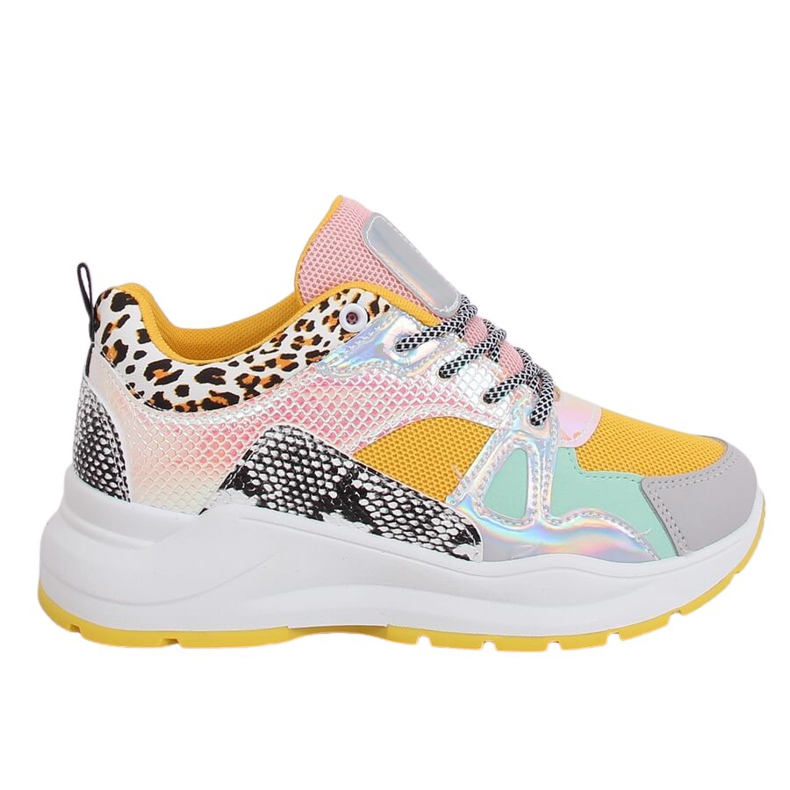 NB317P Gelbe Sportschuhe mehrfarbig