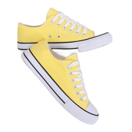 Klassische gelbe Damensneaker 7050Y Yellow