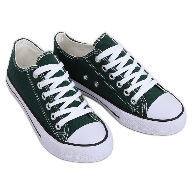 Grüne klassische Damensneaker 7050Y Grün