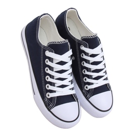 Klassische Sneakers für Damen in Marineblau 7050Y Dk Blue