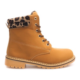 Herbstliche Holzfallenfänger 1-16 YELL / LEO braun gelb