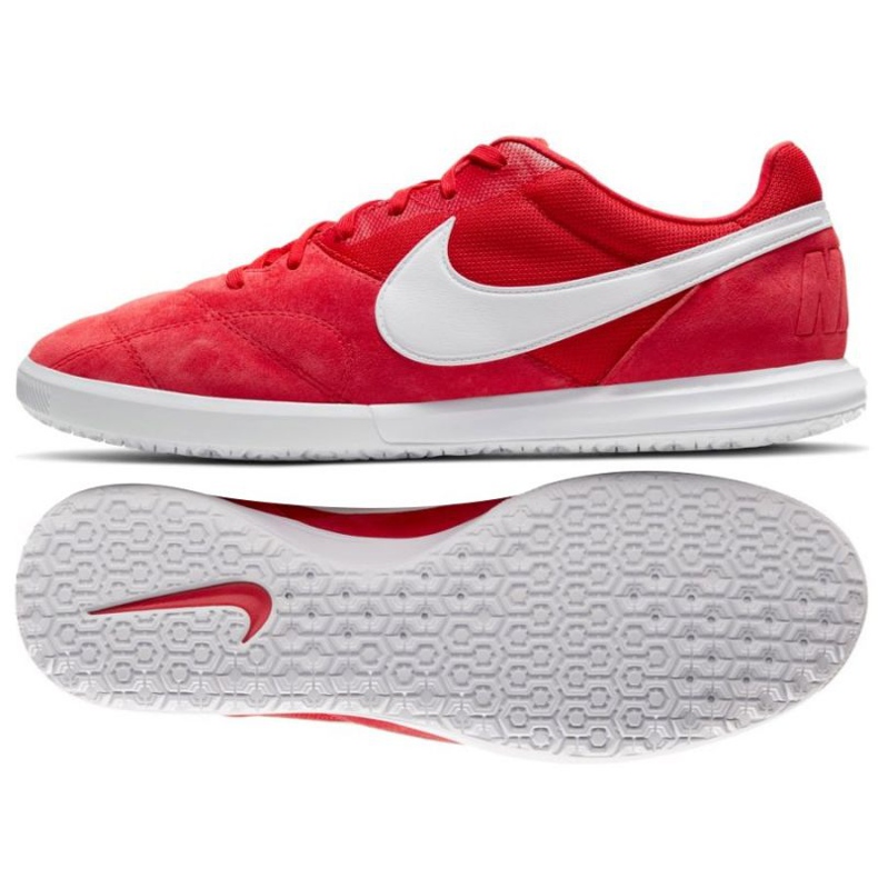 Hallenschuhe Nike Premier Sala Ic M AV3153-611 rot orangen und rottöne