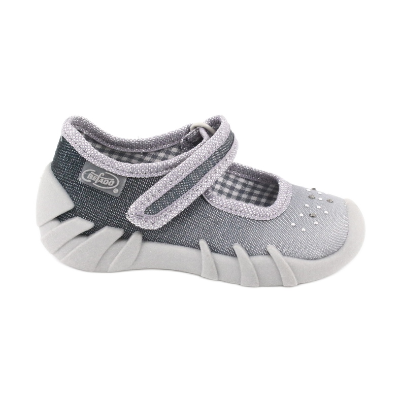 Befado Kinderschuhe 109P185 grau