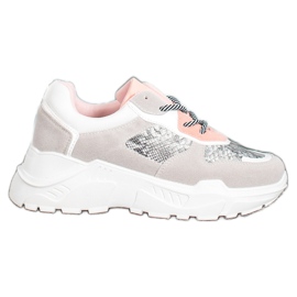 SHELOVET Sneaker mit Tiermotiv mehrfarbig