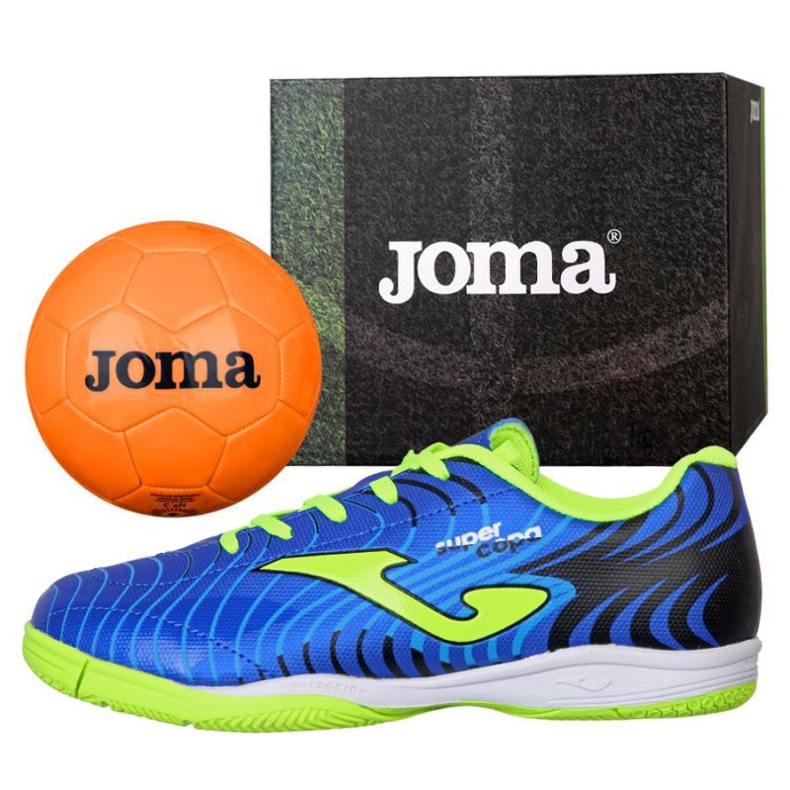 Hallenschuhe Joma Super Copa Jr 2004 In Jr SCJS.2004.IN blau blau