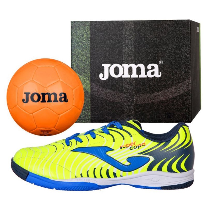 Hallenschuhe Joma Super Copa Jr 2011 In Jr SCJS.2011.IN gelb gelb
