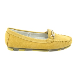Loafer aus Veloursleder Filippo DP 1202 gelb