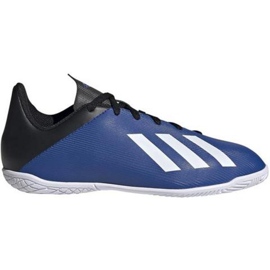 Hallenschuhe adidas X 19.4 In Jr EF1623 blau blau