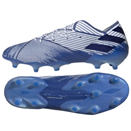 Adidas Nemeziz 19.1 Fg M EG7324 Fußballschuhe mehrfarbig blau