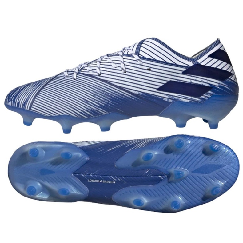 Adidas Nemeziz 19.1 Fg M EG7324 Fußballschuhe mehrfarbig blau