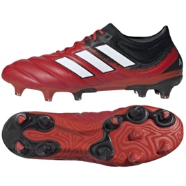 Adidas Copa 20.1 Fg M EF1948 Fußballschuhe mehrfarbig rot