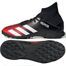 Adidas Predator 20.3 Tf Jr EF1950 Fußballschuhe mehrfarbig schwarz