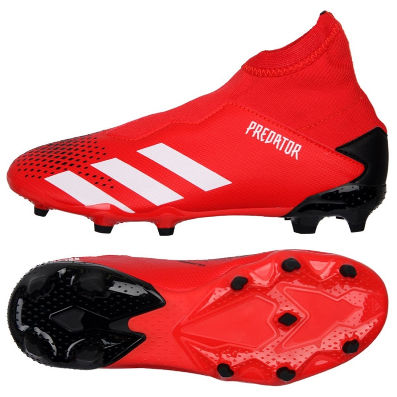 Adidas Predator 20.3 Ll Fg Jr EF1907 Fußballschuhe rot rot