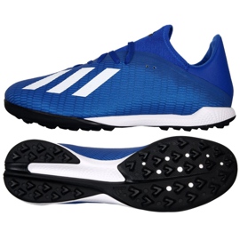 Adidas X 19.3 Tf M EG7155 Fußballschuhe blau blau