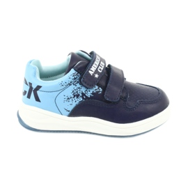 American Club GC18 Sportschuhe mit Klettverschluss marineblau blau