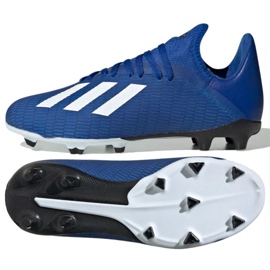 Adidas X 19.3 Fg Jr EG7152 Fußballschuhe blau blau