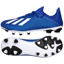 Adidas X 19.3 Mg M EG1493 Fußballschuhe blau blau