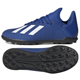 Adidas X 19.3 Tf Jr EG7172 Fußballschuhe blau blau