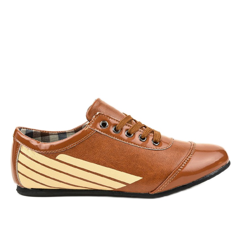Klassische braune Jazzschuhe 028-1