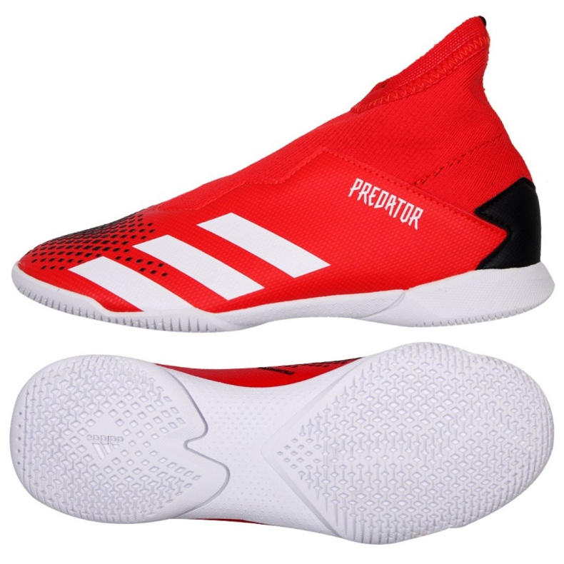 Hallenschuhe adidas Predator 20.3 Ll In Jr EF1952 mehrfarbig rot