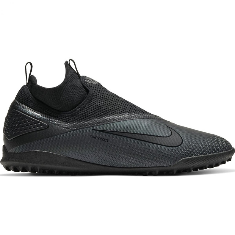 Nike React Phantom Vsn 2 Pro Df Tf M CD4174-010 Fußballschuh schwarz schwarz
