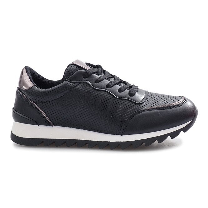 Schwarze Sport-Sneaker von Paris
