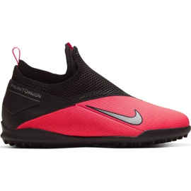 Nike Phantom Vsn 2 Academy Df Tf Jr CD4078 606 Fußballschuhe rot orangen und rottöne