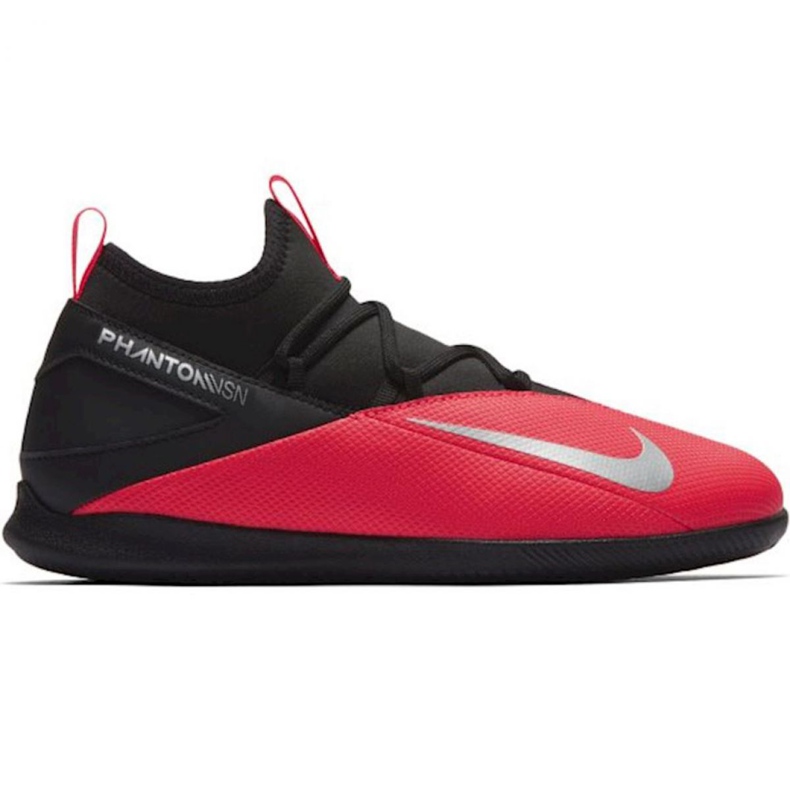 Hallenschuhe Nike Phantom Vsn 2 Club Df Ic Jr CD4072-606 rot schwarz