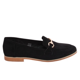 Schwarz Damen Slipper T355P Schwarz