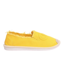 Gelbe Espadrilles für Damen NB273P Gelb