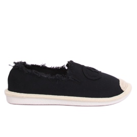 Schwarze Damen Espadrilles NB273P Schwarz