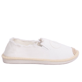 Weiße Damen Espadrilles NB273P Weiß