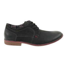 American Club CY01 Herren Schnürschuh schwarz