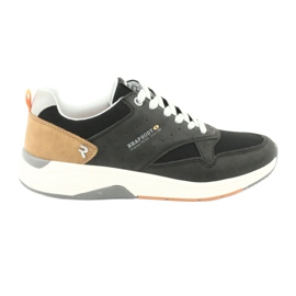 American Club RH19 schwarz Herren Sportschuhe grau gelb